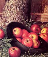 Prentice, Levi Wells - Still Life of Apples in a Hat
